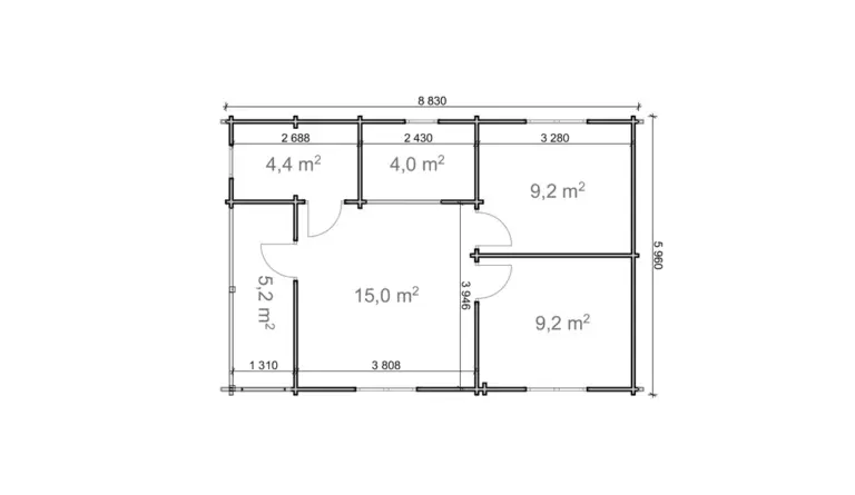 Almeria 6x8,87 58mm
